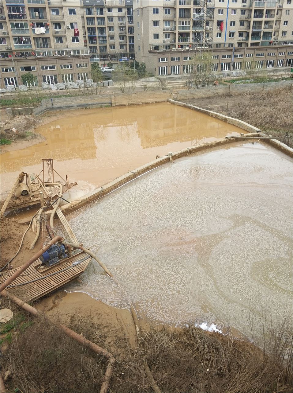 什运乡沉淀池淤泥清理-厂区废水池淤泥清淤